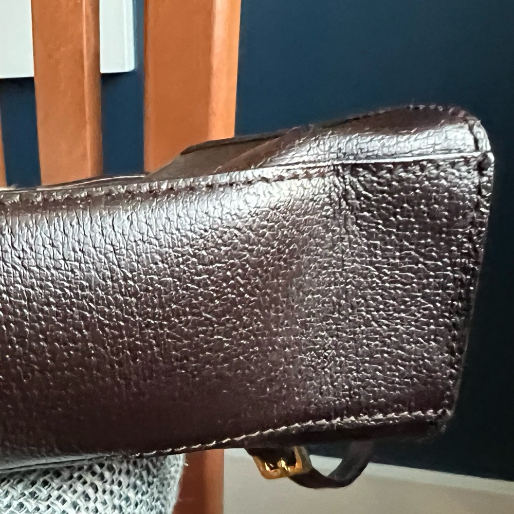 Furla Chocolate Brown Leather Clutch - Picture 8 of 11